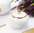 Garnitur do kawy na 6 osób (21 el.) Porcel - Premium Gold