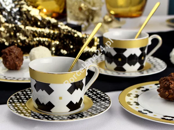 Zestaw do kawy dla 2 osób (6el) Ćmielów - Jenny Pierrot GX51 Zestaw do kawy dla 2 osób (6el) Ćmielów - Jenny Pierrot GX51