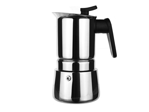 Kawiarka 4 x 50 ml Pedrini - Steel Moka KA-PED-4 Kawiarka 4 x 50 ml Pedrini - Steel Moka KA-PED-4