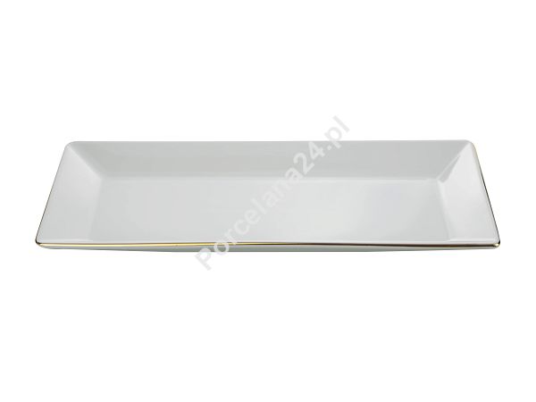 Półmisek 28 x 15 Lubiana - Classic White Gold Półmisek 28 x 15 Lubiana - Classic White Gold