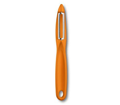 Obieraczka pionowa 21 cm Victorinox - Pomarańczowa ząbkowane ostrze V.AK.7.6075.9