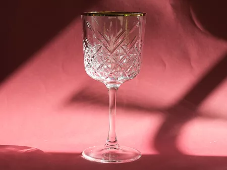 Komplet kieliszków 330 ml do wina (4 szt.) Pasabahce - Timeless gold 1D.TIMG.722239