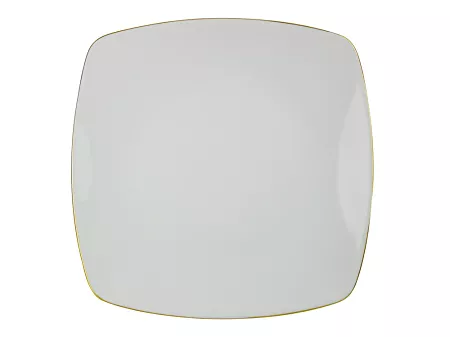 Talerz deserowy 20,5 cm Chodzież - Akcent 3603 ZŁOTA LINIA