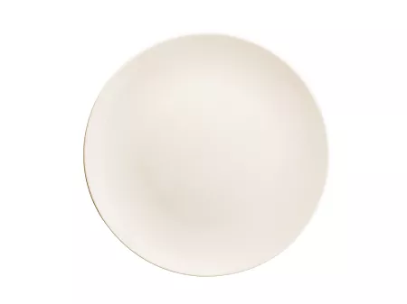 Talerz płytki 27 cm (gładki) Rinart - Banquet ecru
