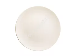 Talerz płytki 27 cm (gładki) Rinart - Banquet ecru