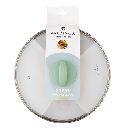 Pokrywka szklana 28 cm Valdinox - Sabio 07.SAB.POK28 Pokrywka szklana 28 cm Valdinox - Sabio 07.SAB.POK28