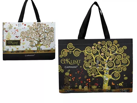 Torba śniadaniowa 33x25x10 cm Carmani - Gustav Klimt, Drzewo życia 33.021-9066