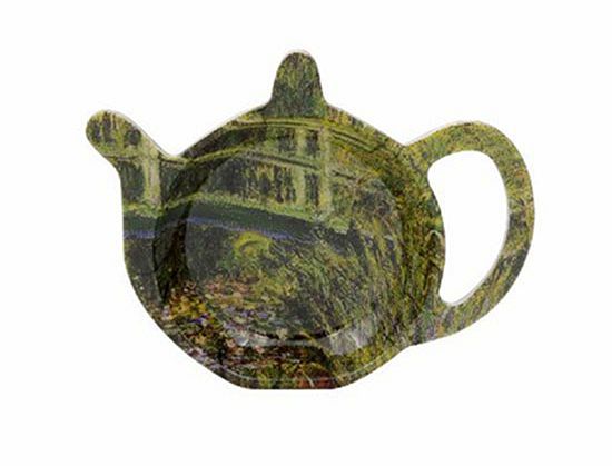 Spodek na torebki od herbaty Leonardo England - Claude Monet - Most nad stawem 33.710-9443-ZS Spodek na torebki od herbaty Leonardo England - Claude Monet - Most nad stawem 33.710-9443-ZS