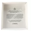 Filiżanka ze spodkiem do herbaty 0,22 L / 14,5 cm Ćmielów - Astra B601 MARZENIE PLATYNOWE Gift Box