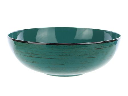 Salaterka 24 cm Bogucice - Alumina Nostalgia Emerald 992