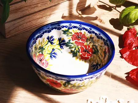 Salaterka 15 cm Bolesławiec - Maki Smolińskiej gat. I