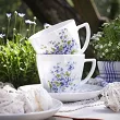 Filiżanka ze spodkiem 0,35 L / 17 cm Lubiana - Beata / Dorota 7218 Niezapominajka