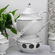 Garnitur do herbaty na 6 osób (23el) Ćmielów - Astra B601 MARZENIE PLATYNOWE