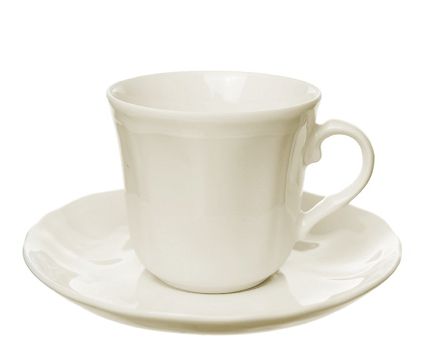 Filiżanka ze spodkiem (do kawy) 0,21 L / 15 cm - Castel FBC - ecru