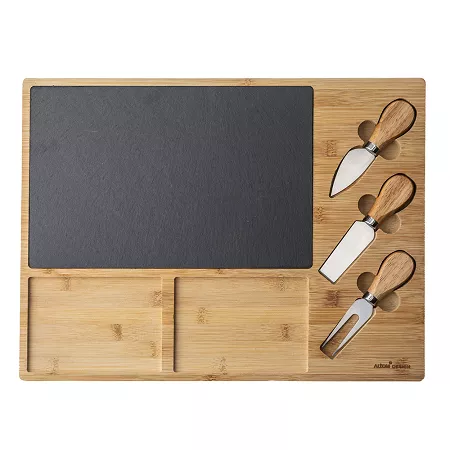 Deska do serów bambusowa z nożami  Altom Design - 07.AK.2072 Deska do serów bambusowa z nożami  Altom Design - 07.AK.2072