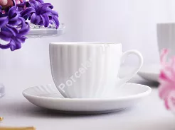 Filiżanka ze spodkiem 0,10 L / 12 cm Lubiana - Daisy