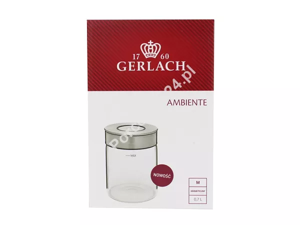 Pojemnik 700 ml Gerlach - Ambiente Pokrywka stalowa 983M Pojemnik 700 ml Gerlach - Ambiente Pokrywka stalowa 983M