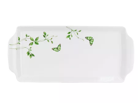 Taca do ciasta 36 cm Ćmielów - Margaret G665 Magiczny Ogród