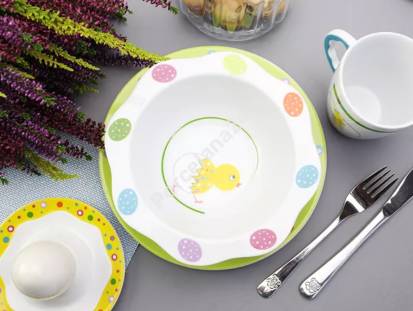 Garnitur dziecięcy (4 el.) Ćmielów - Calineczka Little Bird Garnitur dziecięcy (4 el.) Ćmielów - Calineczka Little Bird