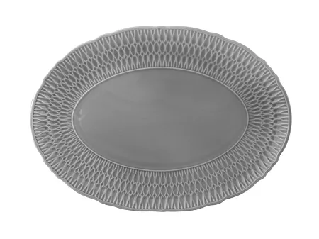 Półmisek 34 cm Ćmielów - Sofia LB01 Szary