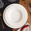 Komplet talerzy 6 osób (18 el.) (z rantem) Rinart - Banquet TP27 ecru