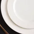 Komplet talerzy 6 osób (18 el.) (z rantem) Rinart - Banquet TP27 ecru