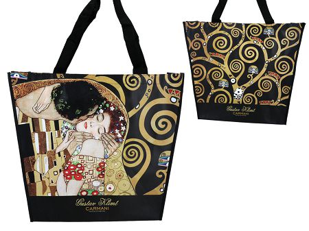 Torba na ramię 46x38x11 cm Carmani - Gustav Klimt 33.021-9007