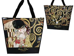 Torba na ramię 46x38x11 cm Carmani - Gustav Klimt 33.021-9007