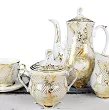 Garnitur do kawy na 6 osób (15el) Ćmielów - Rococo G348 Rocaille