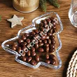 Patera szklana / półmisek 20 cm Altom Design - Choinka 07.CHR.6923