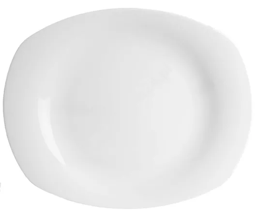 Talerz płytki 31 cm Lubiana - Avocado białe Talerz płytki 31 cm Lubiana - Avocado białe