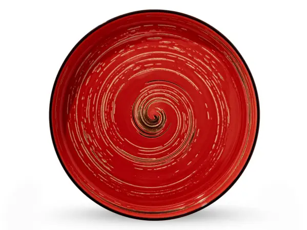 Talerz / misa 28 cm Wilmax - Spiral Czerwony 669220 Talerz / misa 28 cm Wilmax - Spiral Czerwony 669220