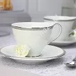 Serwis obiadowo - herbaciany na 12 osób (85 el.) Bogucice - Antonio Platin Plus 1170
