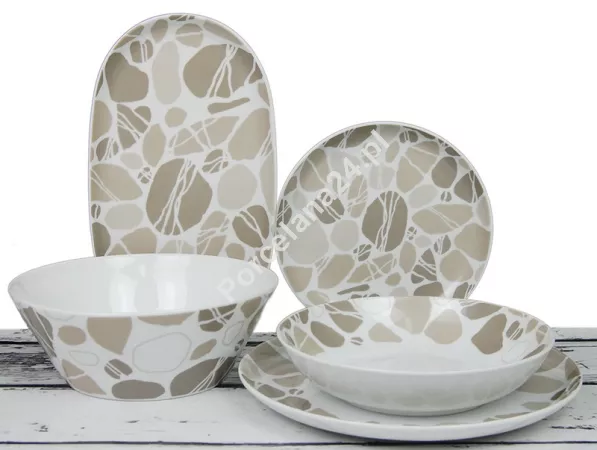 Serwis obiadowy na 6 osób (18 el) Karolina - Trendy S-03327 WYPRZEDAŻ (W117) Serwis obiadowy na 6 osób (18 el) Karolina - Trendy S-03327 WYPRZEDAŻ (W117)