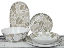 Serwis obiadowy na 6 osób (18 el) Karolina - Trendy S-03327 WYPRZEDAŻ (W117)