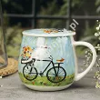 Kubek baryłka z zaparzaczem 0,43 L Duo - Rower 15.ROW.KZ