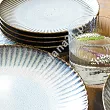 Komplet talerzy na 4 osoby (12 el.) Lubiana - Stoneware Desert