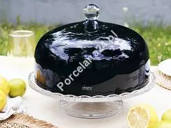 Klosz do sera i ciast 26 cm Krosno - Czarny Home & Living 44.PAT.0108-0260-CZA