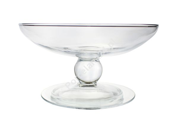 Salaterka na nodze 25 cm Sigma Glass -  44S.4651 Salaterka na nodze 25 cm Sigma Glass -  44S.4651