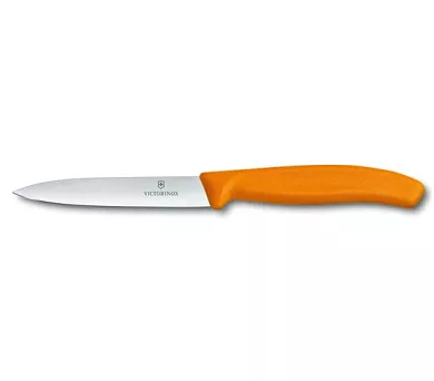 Nóż do warzyw i owoców 10 cm Victorinox - Swiss Classic Orange V.SC.O.6.7706.L119