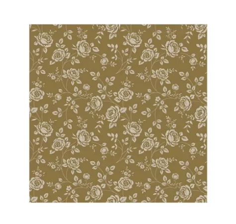 Serwetki 33 x 33 cm (20szt) Polmak - Daisy róże złote 55.SD-OG-017301 Serwetki 33 x 33 cm (20szt) Polmak - Daisy róże złote 55.SD-OG-017301