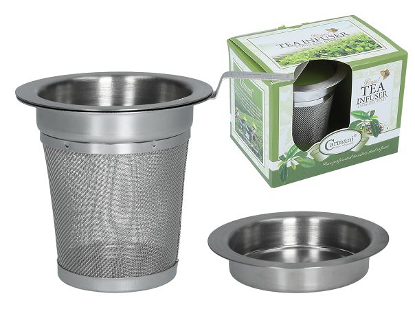 Zaparzacz do herbaty z pokrywką Carmani - 33.888-1024 Zaparzacz do herbaty z pokrywką Carmani - 33.888-1024