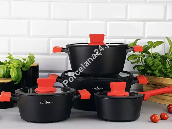 Komplet garnków (8 el.) ZWIEGER - Obsidian 1Z.OB.K8 Komplet garnków (8 el.) ZWIEGER - Obsidian 1Z.OB.K8