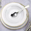 Komplet talerzy na 6 osób (18el) Bogucice - Luxor Gold 1089