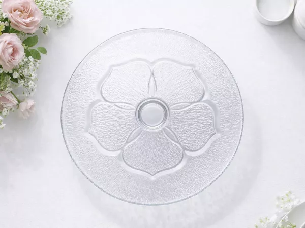 Patera na nodze 34 cm Edwanex - Koniczyna 44.09-019/0 Patera na nodze 34 cm Edwanex - Koniczyna 44.09-019/0