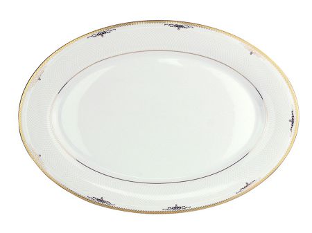 Półmisek 38 cm Bogucice - Luxor Gold 1089