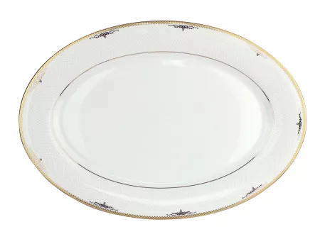 Półmisek 38 cm Bogucice - Luxor Gold 1089