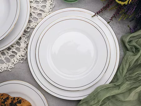 Komplet talerzy na 6 osób (18 el) Ćmielów - Pułaski 3606