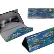 Etui na okulary składane Carmani - Oscar Claude Monet, Nenufary 33.021-8370