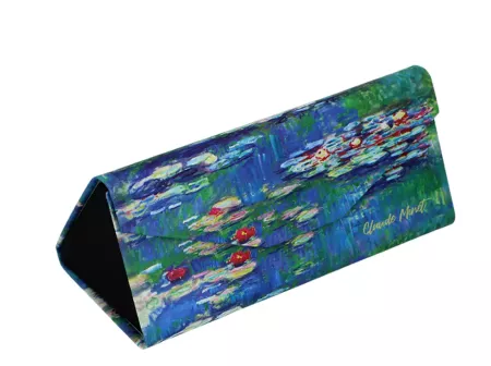 Etui na okulary składane Carmani - Oscar Claude Monet, Nenufary 33.021-8370